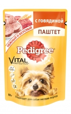 Aliment humide Pedigree pour chiens de petite race