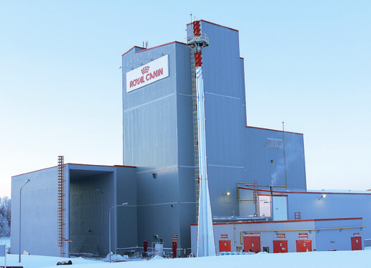 Usine Royal Canin en Russie