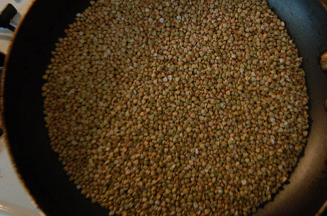 Bouillie de sarrasin pour chiens