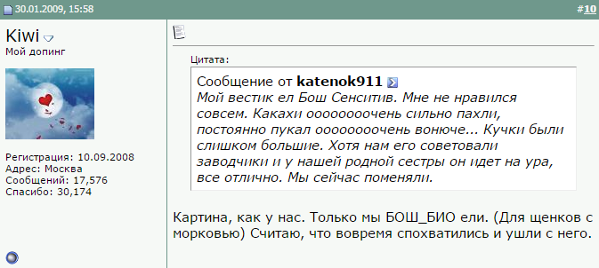 Avis sur les croquettes Bosch pour chiens