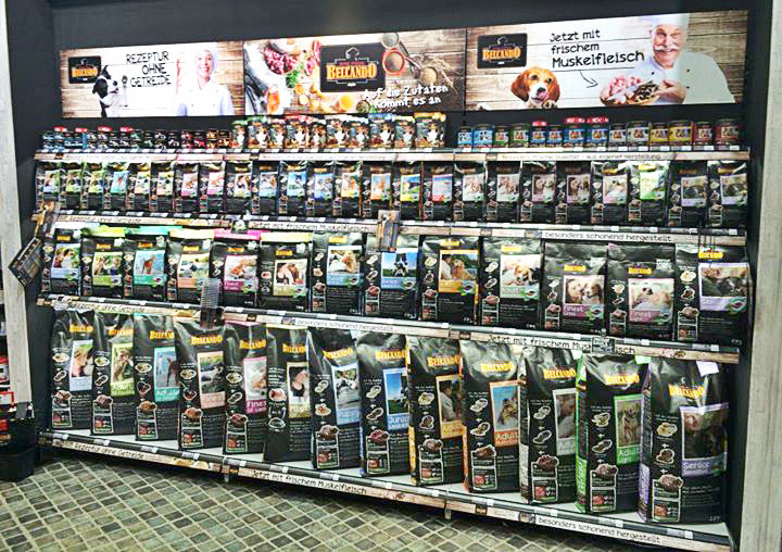 Gamme d'aliments pour chiens Belcando