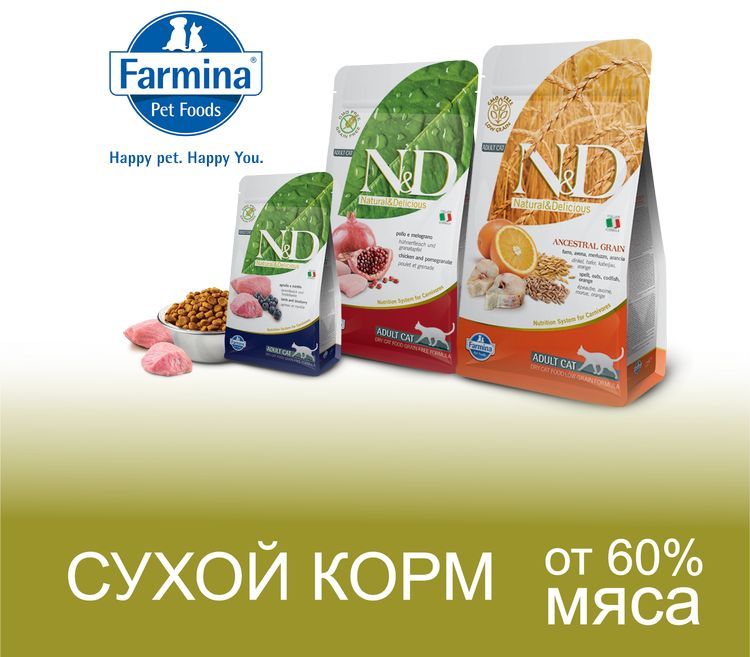 Aliment sec naturel et délicieux (N&D)