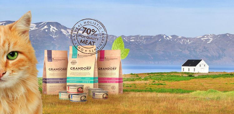 Gamme d'aliments pour chats Granddorf