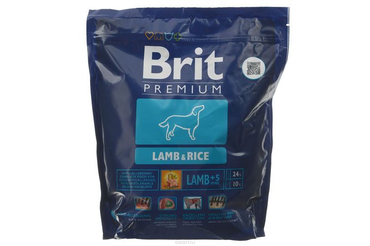 Aliments hypoallergéniques pour chiens Brit