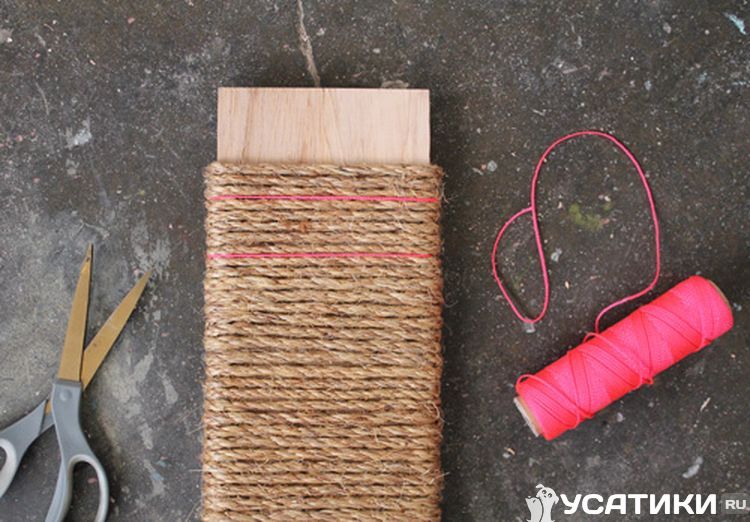 Fabriquer un griffoir plat