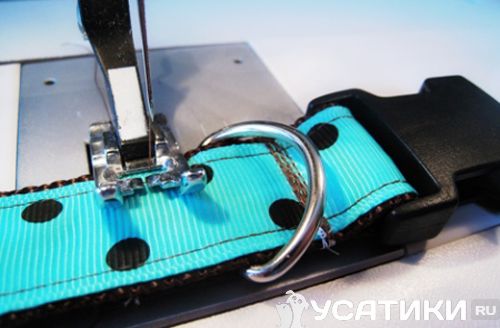 Fixer le demi-anneau