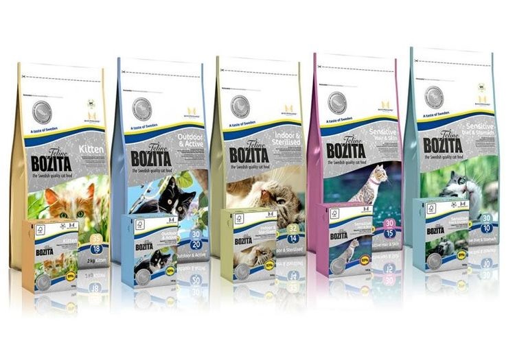 Assortiment de plats Bozita