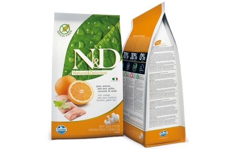 Croquettes pour chien N&D Poisson à l'orange pour adultes