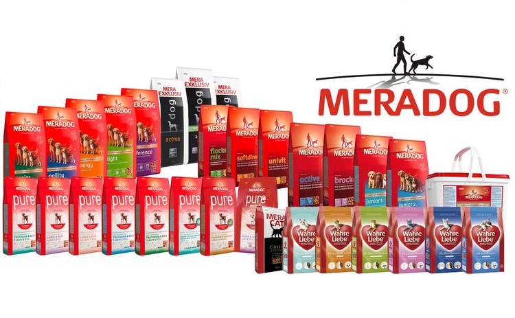 Assortiment d'aliments Meradog