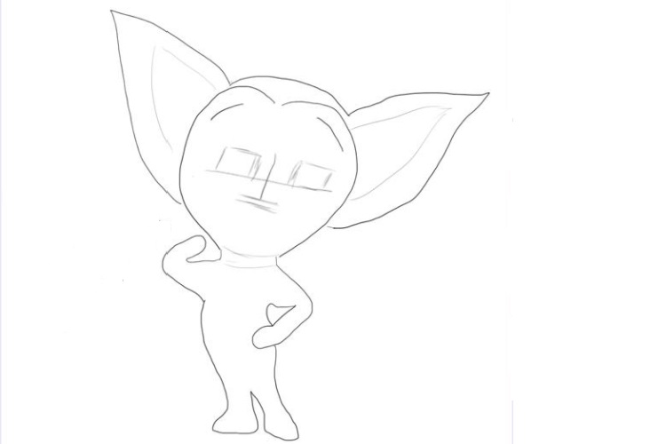 Croquis de Barboskin le chiot