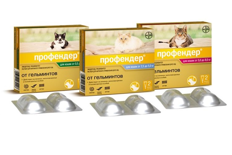 Assortiment de gouttes Profender