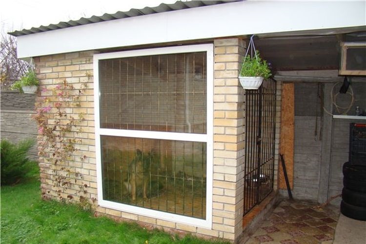 Enclos chauffé pour chien