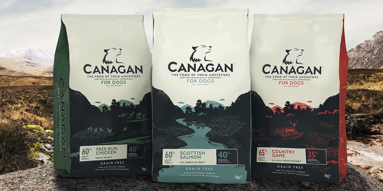 Gamme d'aliments secs pour chiens Canagan