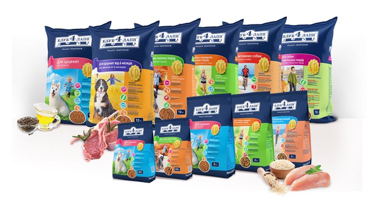 La gamme d'aliments pour chiens Four Paws