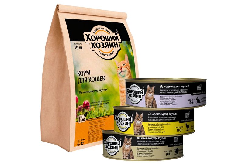 La gamme d'aliments pour chiens Good Owner