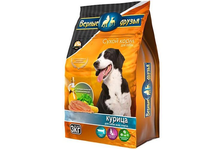 Croquettes pour chien « True Friends » au poulet