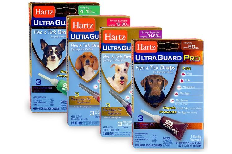 Hartz contre les puces et les tiques