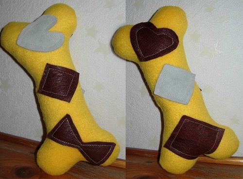 Os en polaire pour chiots