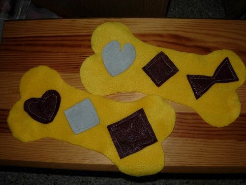 Os en polaire pour chiots