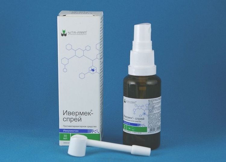 Spray d'ivermectine