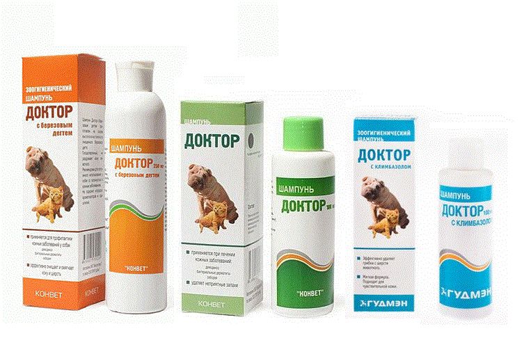 Shampoing pour chiens Doctor