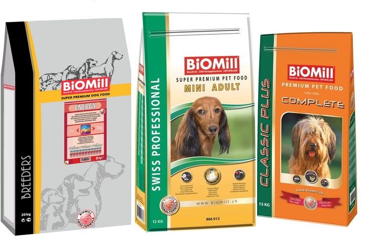 Gamme Biomill pour chiens