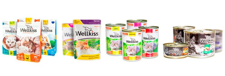 Nourriture pour chats Wellkiss