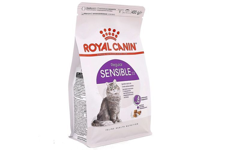 Alimentation pour chats à digestion sensible