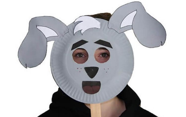 Masque pour chien fait maison