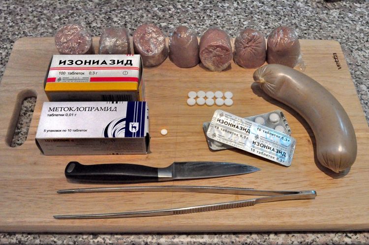 comprimés d'isoniazide (Tubazid)