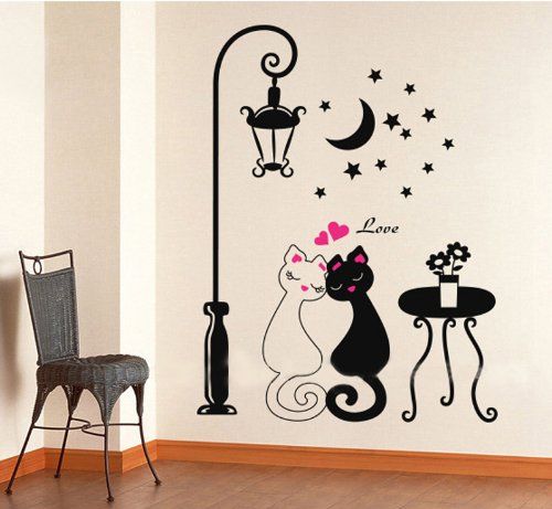 Pochoir chat pour décoration