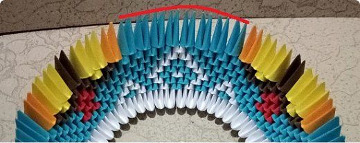 chien en origami modulaire