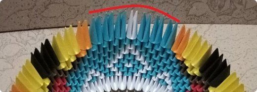 chien en origami modulaire