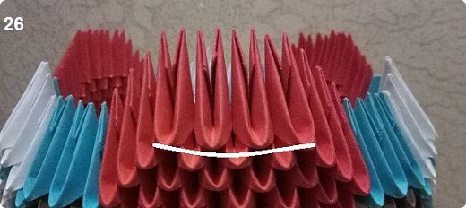 chien en origami modulaire