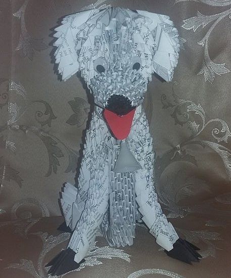 MK Artemon en technique d'origami modulaire