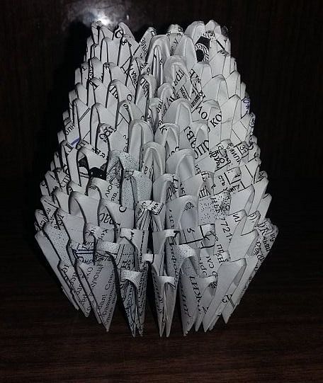 MK Artemon en technique d'origami modulaire