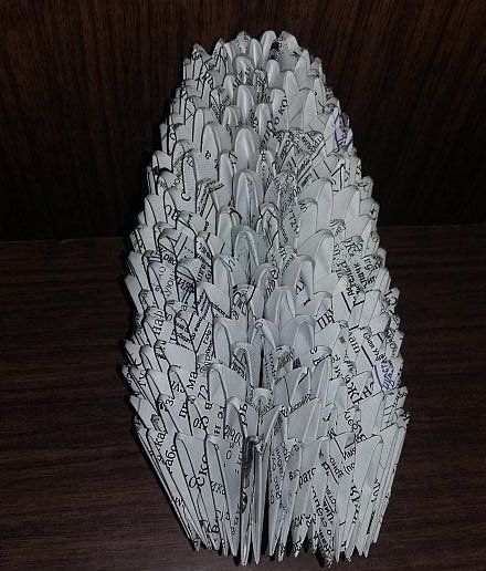 MK Artemon en technique d'origami modulaire