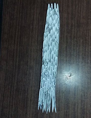 MK Artemon en technique d'origami modulaire