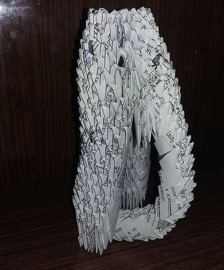 MK Artemon en technique d'origami modulaire