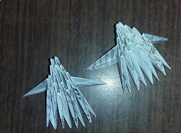 MK Artemon en technique d'origami modulaire