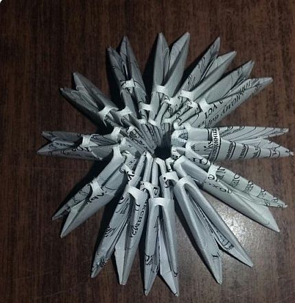 MK Artemon en technique d'origami modulaire