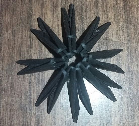 MK Artemon en technique d'origami modulaire