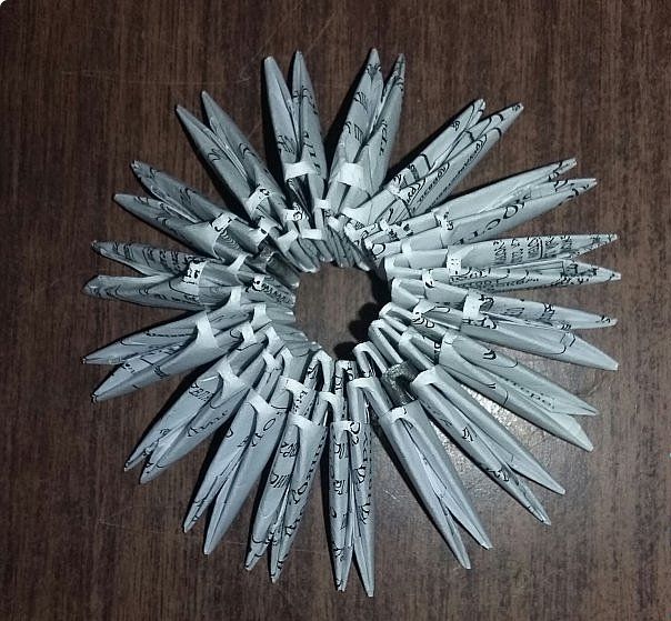 MK Artemon en technique d'origami modulaire