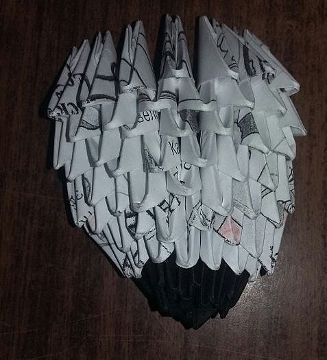 MK Artemon en technique d'origami modulaire