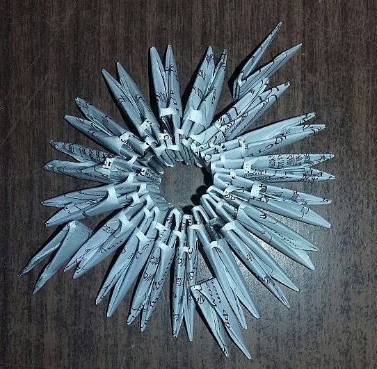 MK Artemon en technique d'origami modulaire