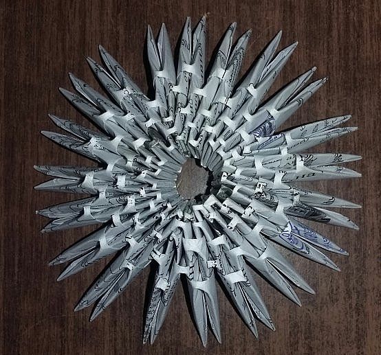 MK Artemon en technique d'origami modulaire