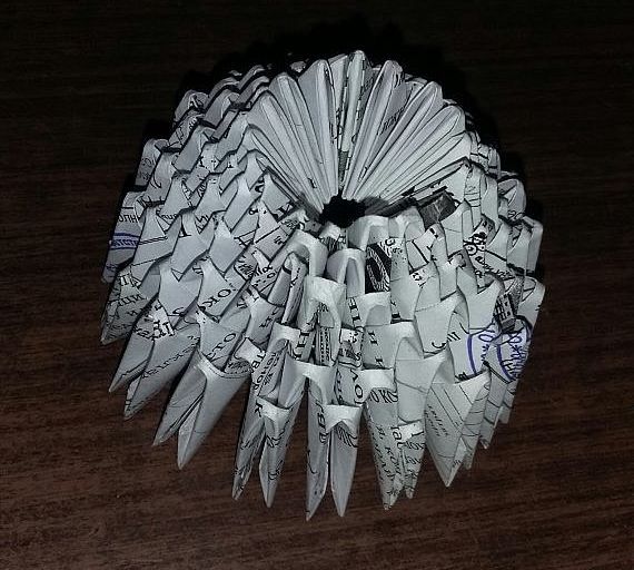MK Artemon en technique d'origami modulaire