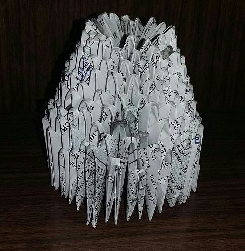 MK Artemon en technique d'origami modulaire