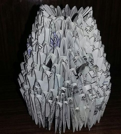 MK Artemon en technique d'origami modulaire