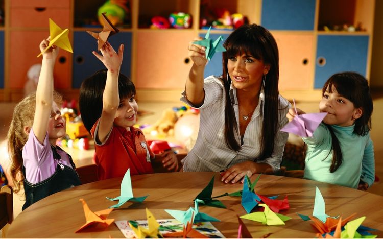Origami avec des enfants